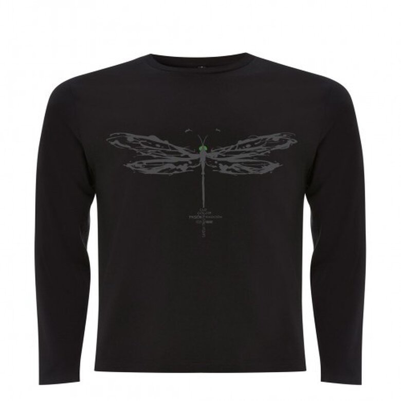 Camiseta unisex libélula color Negro, , large image number null