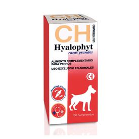 Hyaloral razas grandes 100 comprimidos suplemento condroprotector para perros Chemical Ibérica
