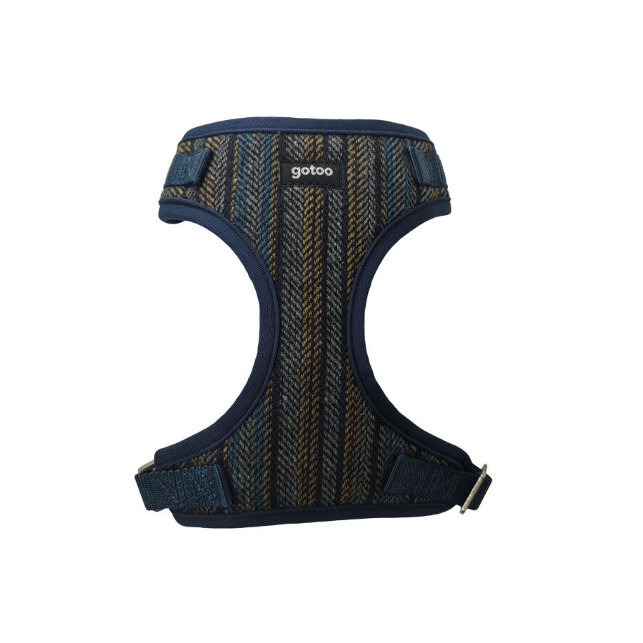 Gotoo Arn&eacute;s tipo camiseta Tweed azul para perros, , large Imagen numero 1