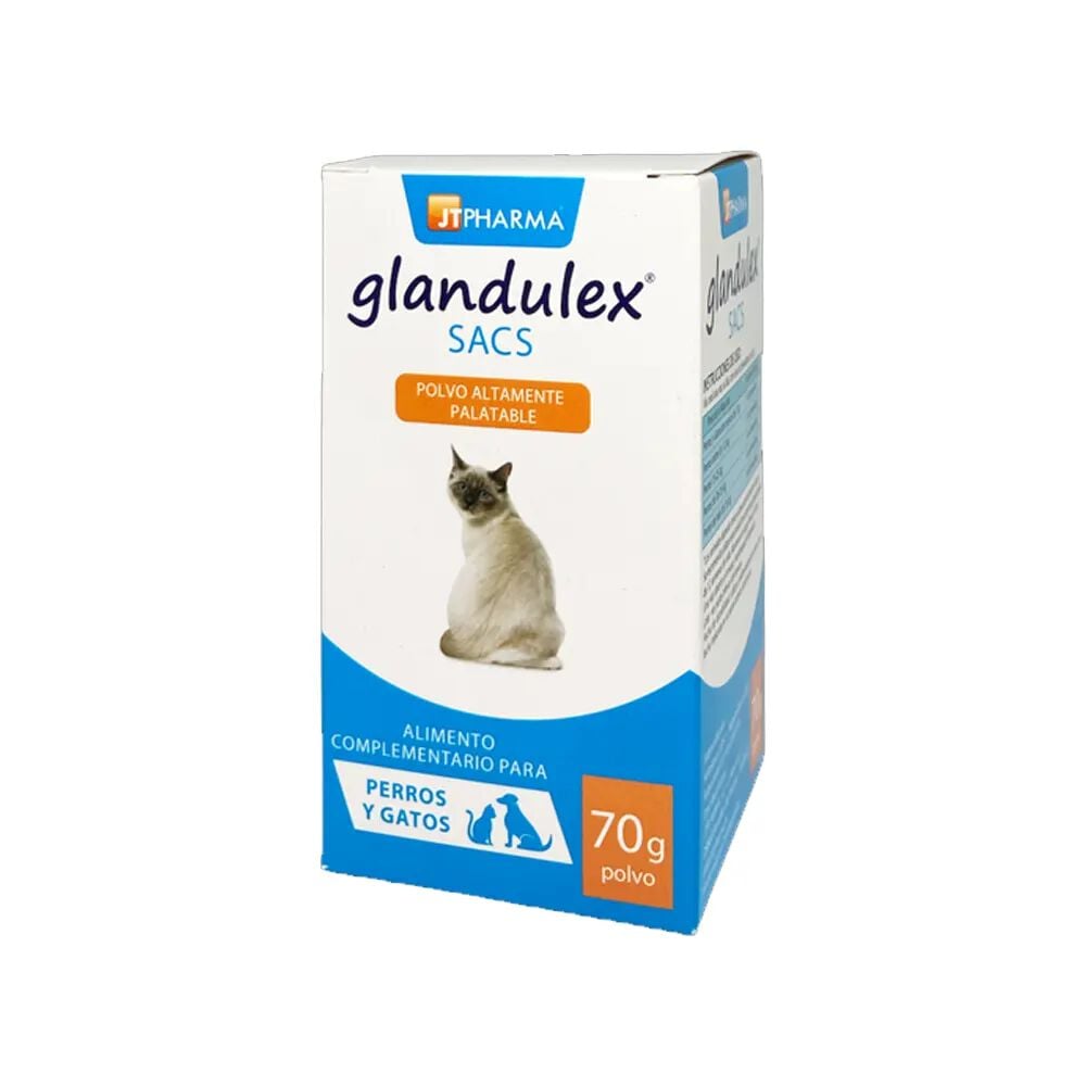 Glandulex sacs ayuda a formar heces firmes para permitir que su mascota vac&iacute;e de forma natural cada vez que defeque 70g., , large Imagen numero 1