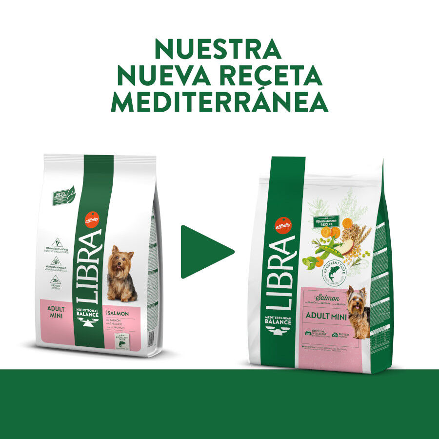 Libra Adult Mini Salmón pienso para perros thumbnail