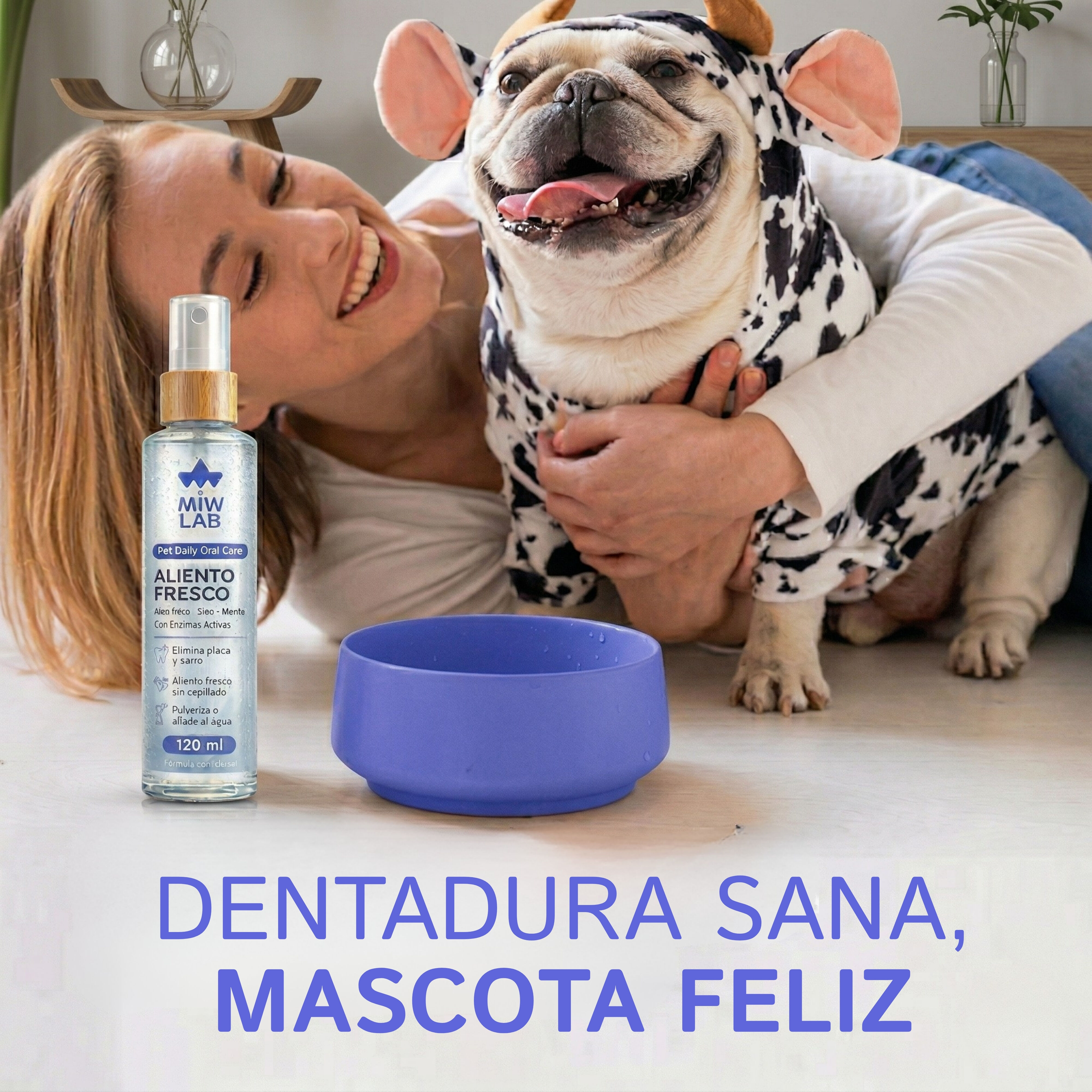 Spray Bucal para Eliminar el Mal Aliento de Perros y Gatos Dent&iacute;frico Animal Ayuda a Reducir Placa y Sarro y Previene de Alitosis en Mascotas Aditivio para el Agua o Pulverizador Directo en Boca, , large Imagen numero 5