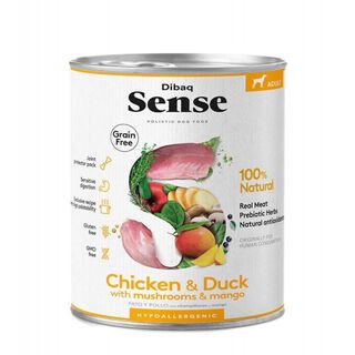 Pienso Dibaq Sense Grain Free para perros sabor Pollo y Pato