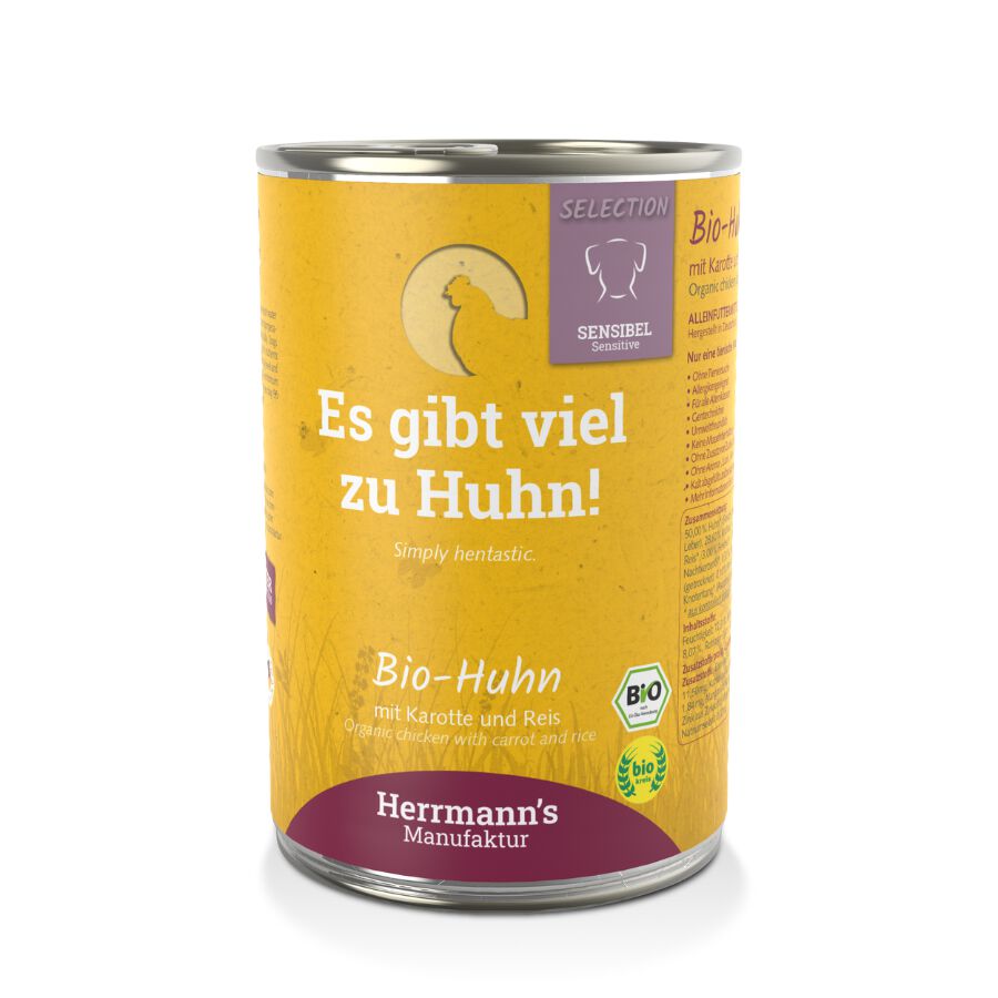 Selection Sensibel BIO Pollo con zanahoria y arroz 15 x 150g, , large Imagen numero 3