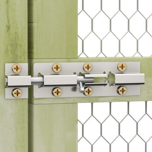 Gallinero de madera y malla para el exterior thumbnail