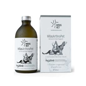 Hifas Arthro Pet 250 ml complemento natural condroprotector a base de hongos para perros y gatos