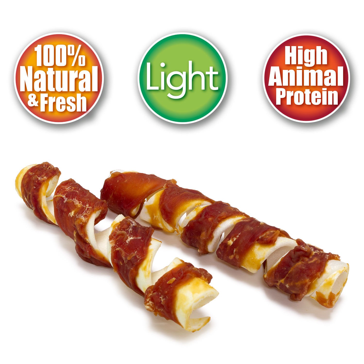 Espiral masticable pato - Snacks naturales - 720 g, , large Imagen numero 3