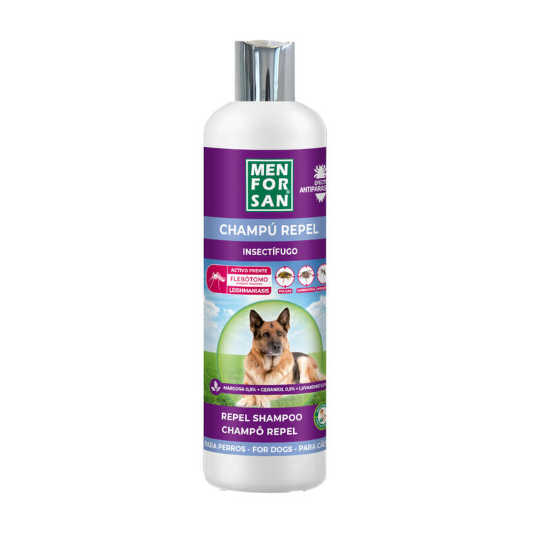 Menforsan Champú Repelente de Parásitos para perros