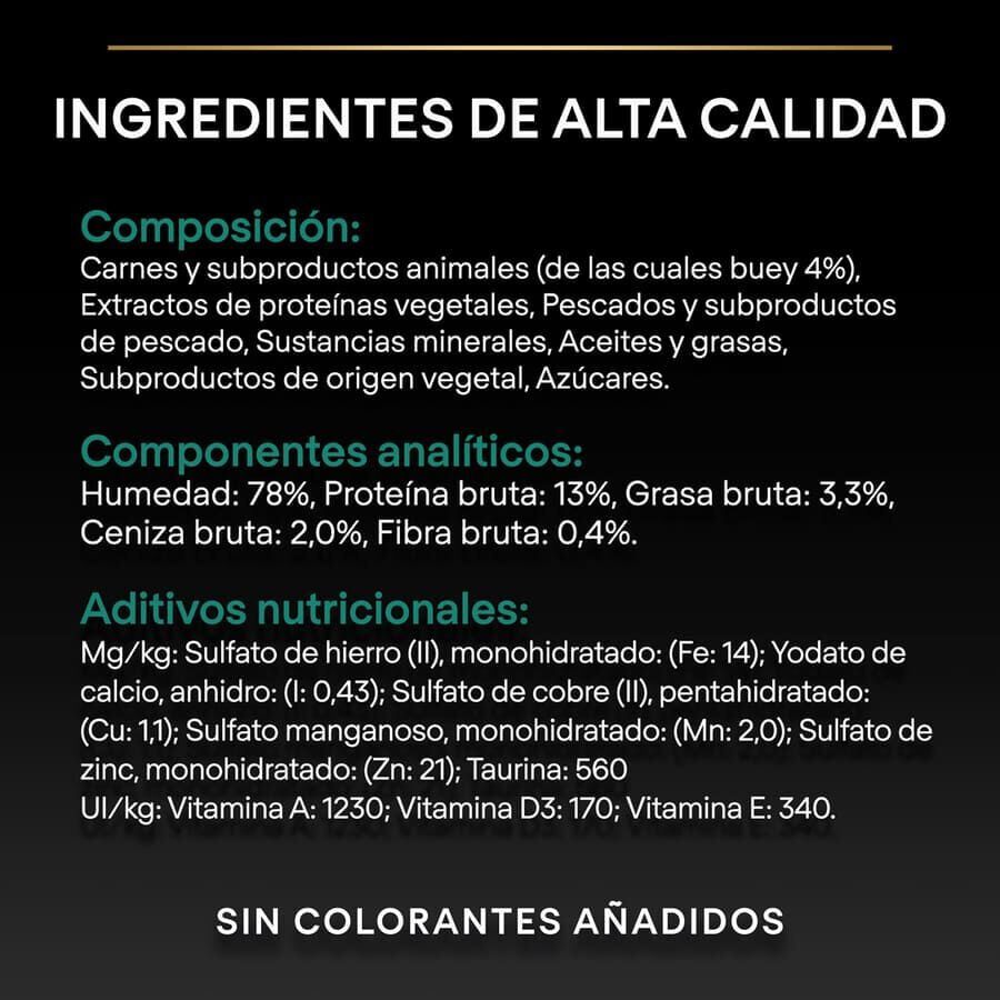 Pro Plan Sterilised Maintenance sobre con Buey en salsa para gatos thumbnail