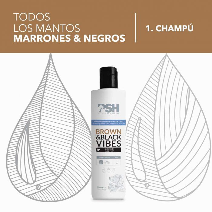 PSH Brown & Black Vibes Shampoo, , large Imagen numero 2
