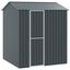 vidaXL Aviario de acero gris antracita 112x215x141 cm, , large indicador imagen numero 9