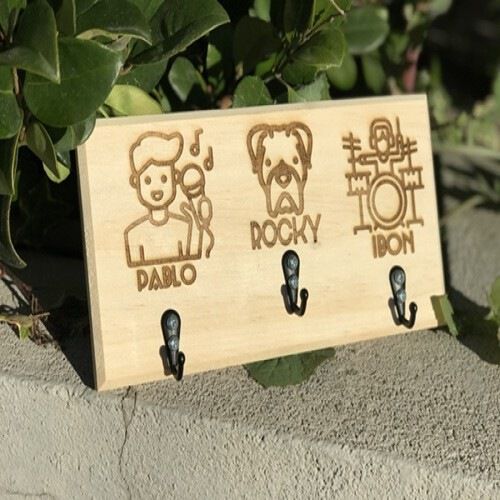 Mundo virutas colgador pet Family, , large Imagen numero 2