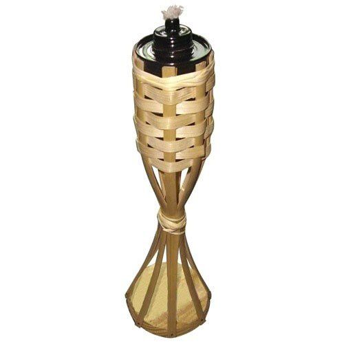 Antorcha de bamb&uacute; de sobremesa para jard&iacute;n color Madera, , large Imagen numero 1