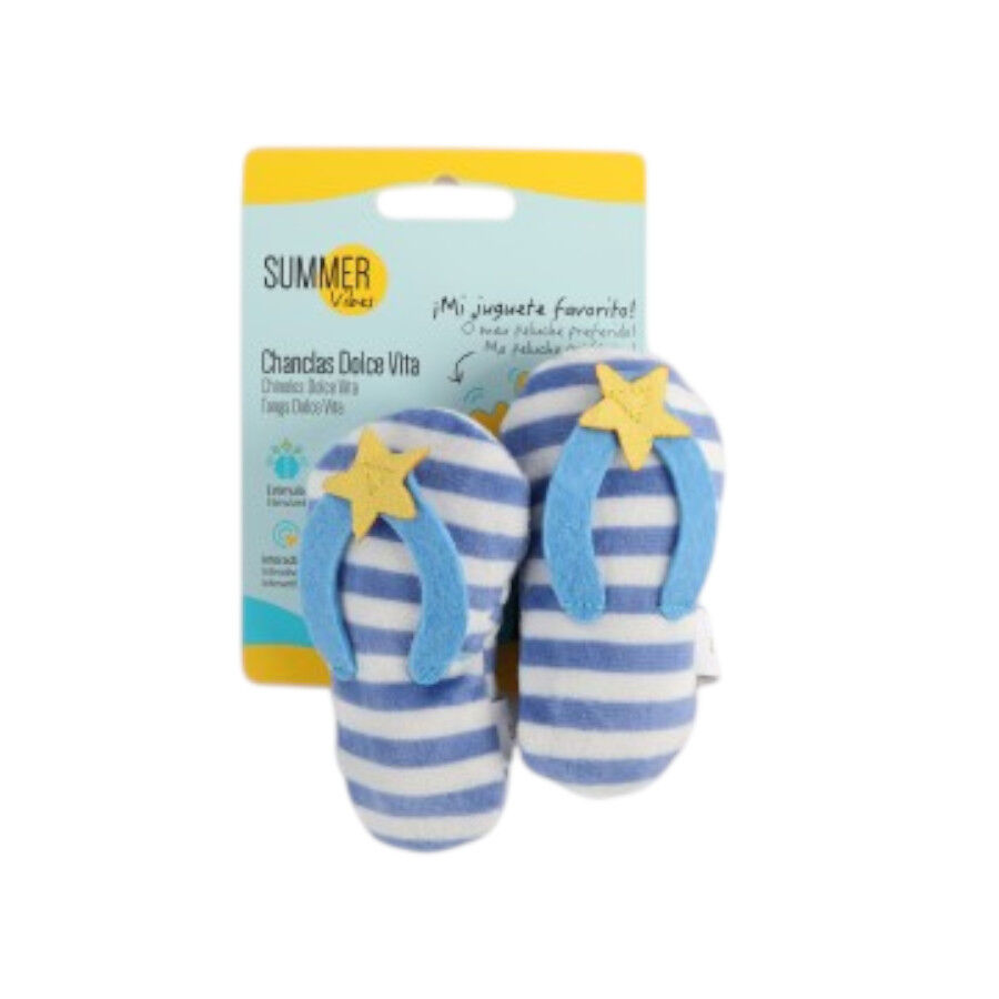 Summer Vibes Peluche Chanclas Juguete para gatos, , large Imagen numero 5