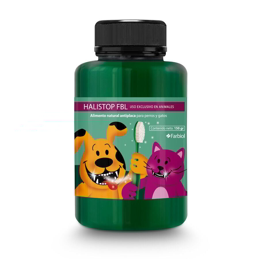 Farbiol Limpiador dental Halistop para perros y gatos thumbnail
