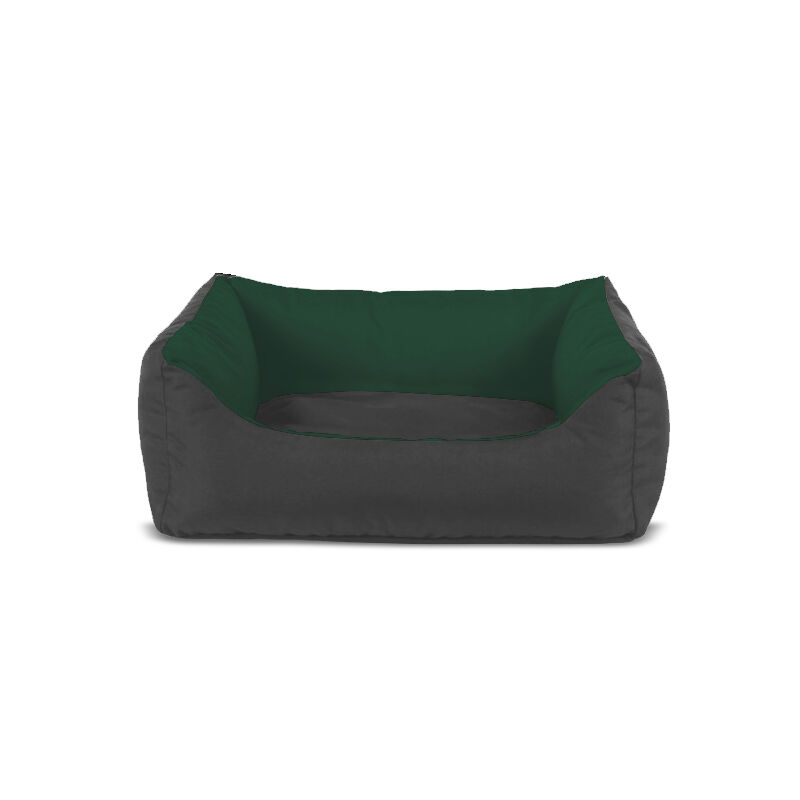 Gauty Cama para Perros y Gatos  Tela Impermeable - Gris y verde, , large Imagen numero 1