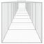 vidaXL Gallinero con techo acero galvanizado antracita 203x98x90 cm, , large indicador imagen numero 23