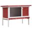 Casa conejera para animales pequeños color Rojo, , large indicador imagen numero 1