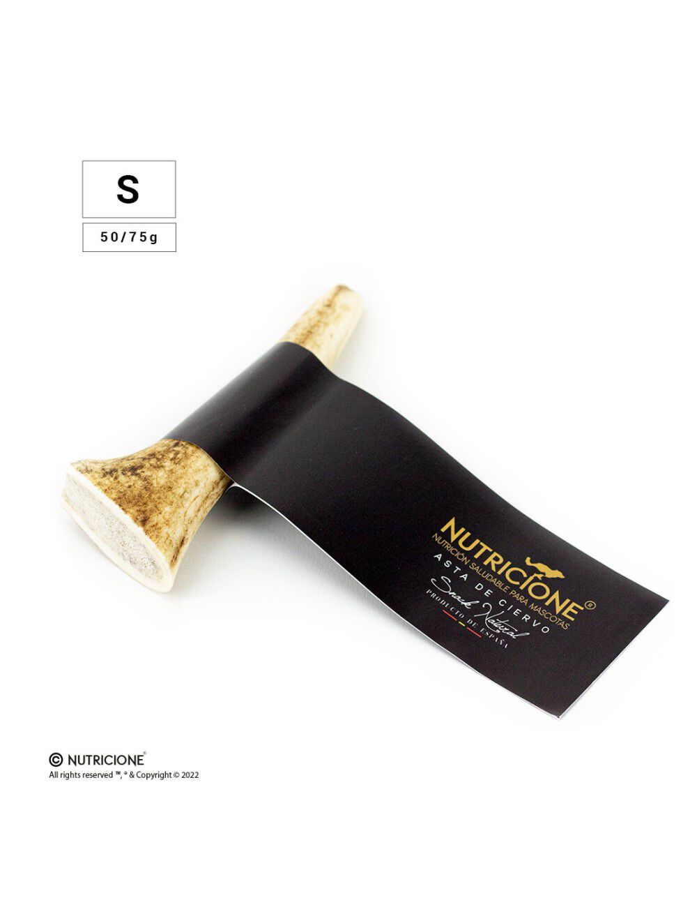 NUTRICIONE SNACK NATURAL ASTA DE CIERVO M, , large Imagen numero 4