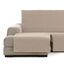 Vipalia Protector Funda Chaise Longue Lisa. Cubresofa Chenilla. Diseño Elite. Color Beige. Chaise Largo Izquierda, , large indicador imagen numero 1