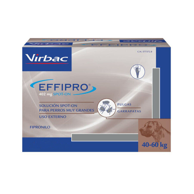 Virbac Effipro 40-60 kg antiparasitario perros, , large Imagen numero 1