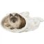 Trixie nelli cama acogedora blanca y gris para gatos, , large indicador imagen numero 1
