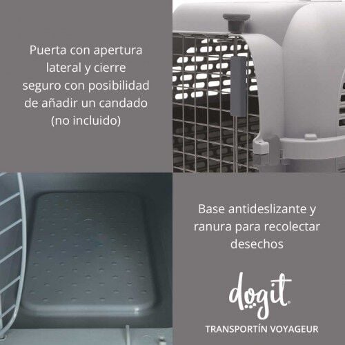Transportín Dogit Pet Voyageur color Gris thumbnail