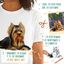 Macochula camiseta mujer personalizada con tu mascota gris, , large indicador imagen numero 2