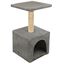 Rascador con poste para gatos color Gris, , large indicador imagen numero 4