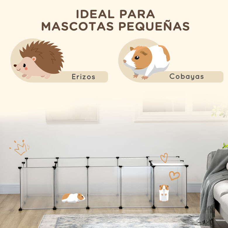 PawHut Valla DIY blanco para cobaya thumbnail
