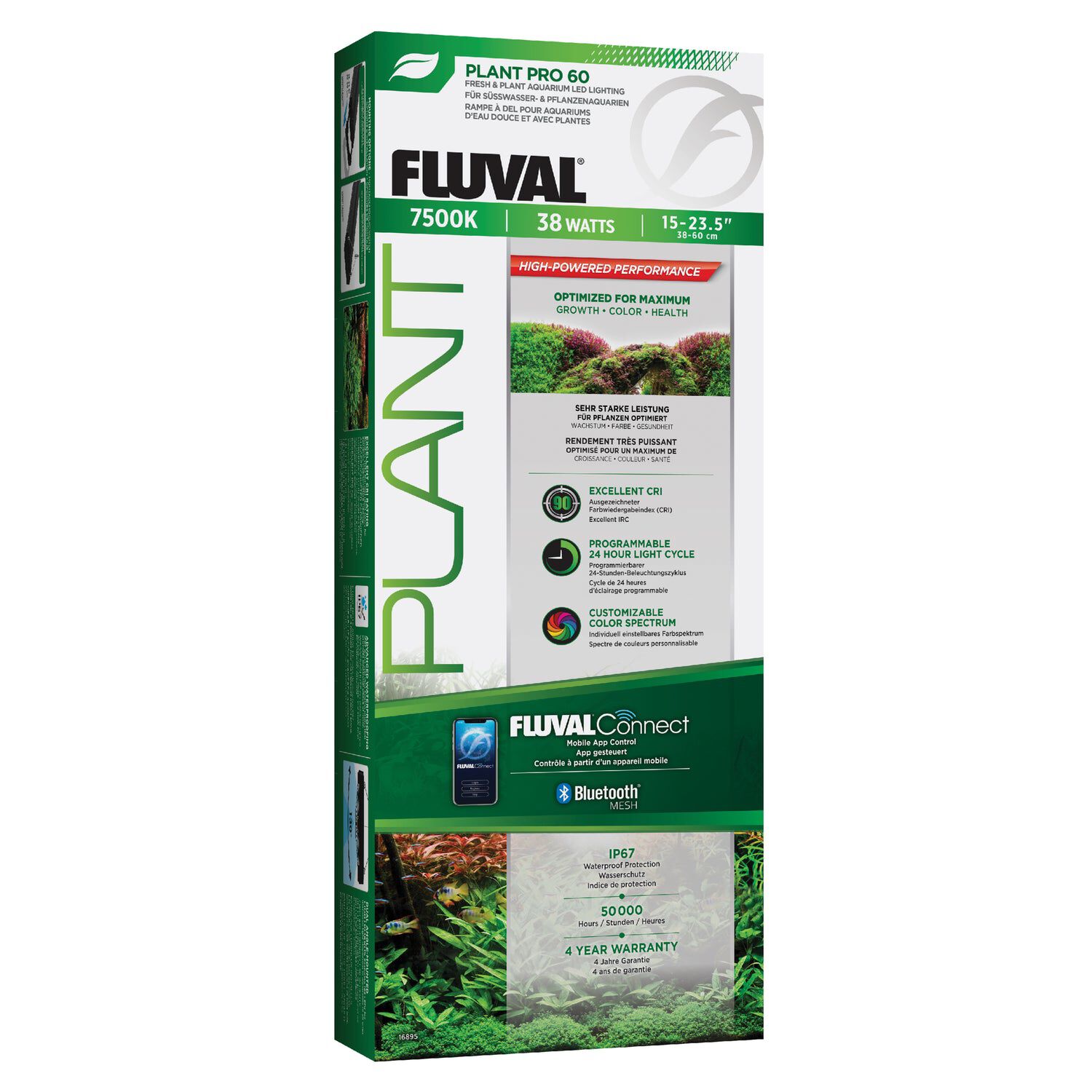 Pantalla Fluval Plant Pro LED 38W, , large Imagen numero 1