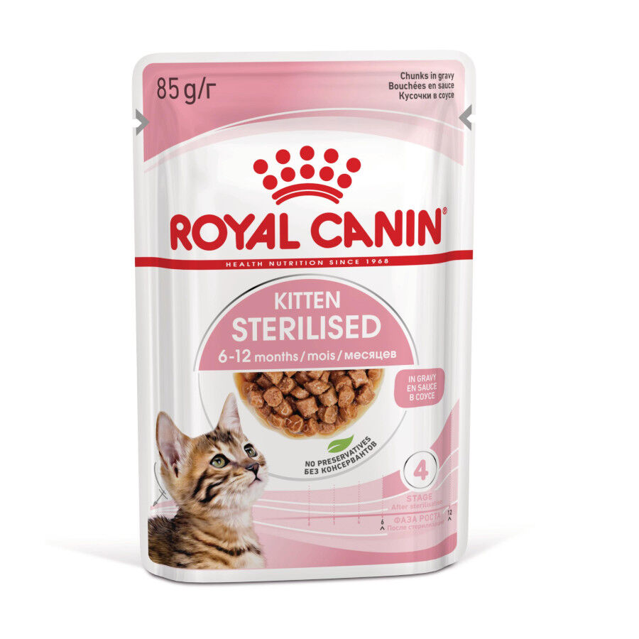 Royal Canin Kitten Sterilised salsa sobre para gatos