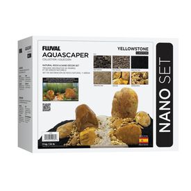 Kit Aquascaper Fluval, Ca&ntilde;&oacute;n Yellowstone,Mega, 21 kg