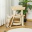 PawHut Árbol Rascador Con Escalera para gatos, , large indicador imagen numero 2