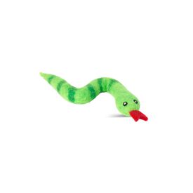 Juguete serpiente para gato de fieltro de lana natural Ophi