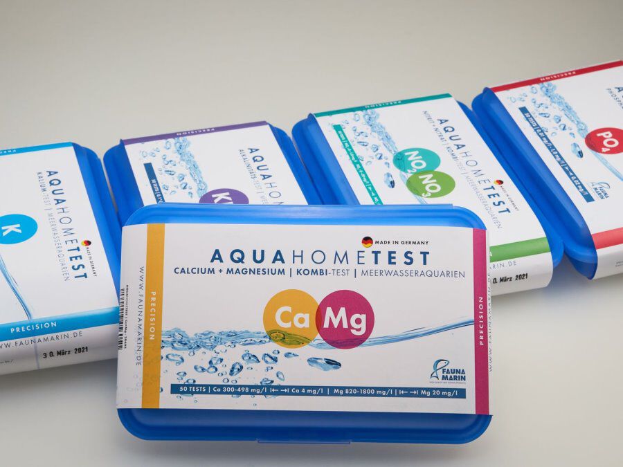Fauna Marin FM AquaHome Test Ca/Mg prueba de calcio y magnesio para acuarios