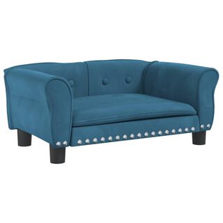 Vidaxl Sofá Cama azul para perros