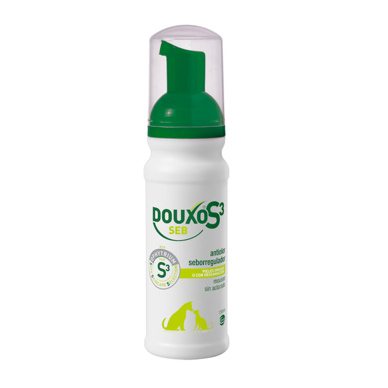 Ceva Douxo S3 Seb Champú en Mousse para mascotas