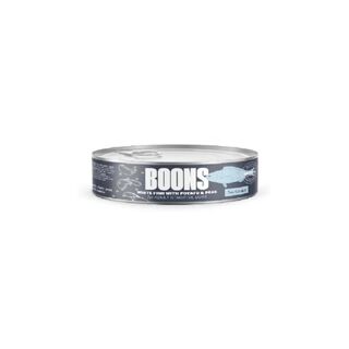 Boons Latas De Pescado Blanco Patata y Guisantes Para Perros Pack Ahorro