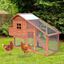 Gallinero PawHut  de madera para exterior color Madera, , large indicador imagen numero 2