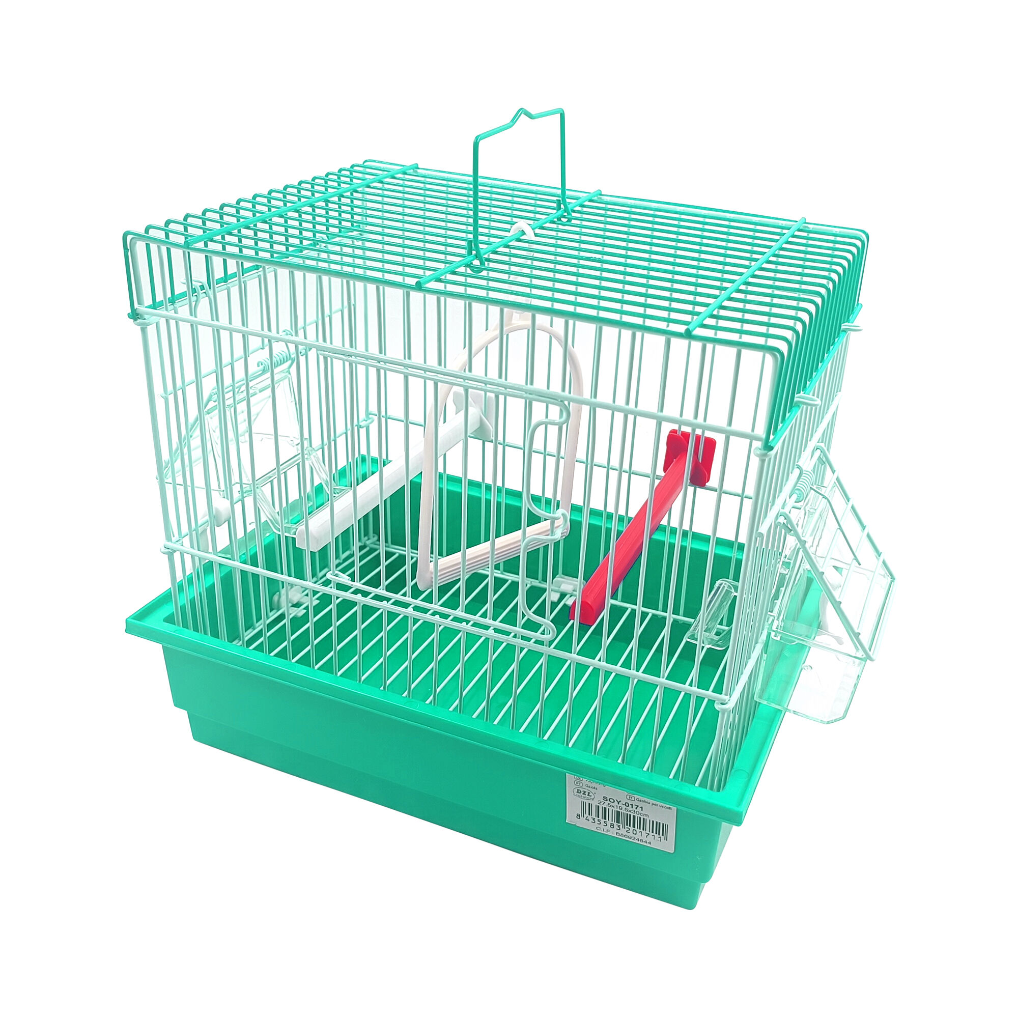 Mini jaula para p&aacute;jaros 27.5*19.5*30CM, , large Imagen numero 2