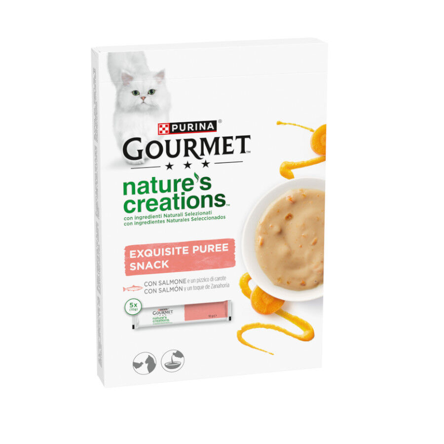 Gourmet Nature’s Creations Snack Húmedo de Salmón para gatos thumbnail
