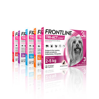 Frontline Tri-Act Pipetas Antiparasitarias para perros