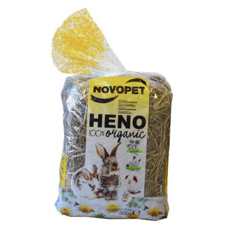 Novopet heno conejos con manzanilla diurético image number null