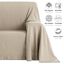 Plaid  Liso180x260 cm  Beige, , large indicador imagen numero 2