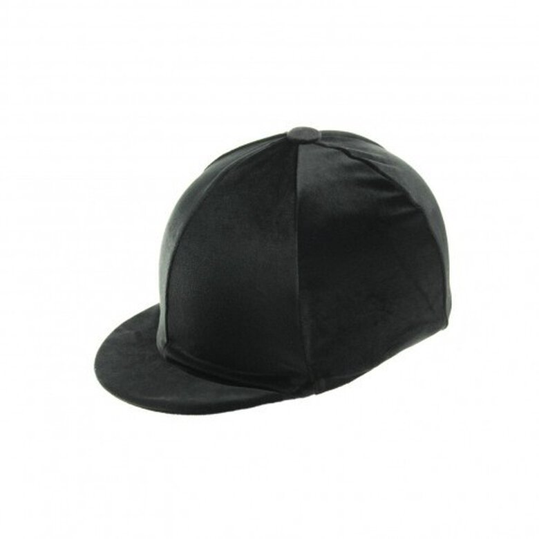 Cubierta de velvetón para cascos de equitación color Negro, , large image number null