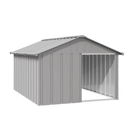 VidaXL Caseta Gris para perros