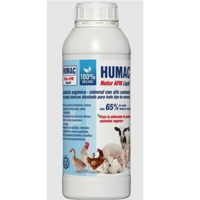 Humac suplemento alimenticio natural líquido para animales