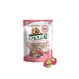 KNASH BITES VITALITY DE AR&Aacute;NDANOS, COCO Y REMOLACHA 2 boslas x 100g