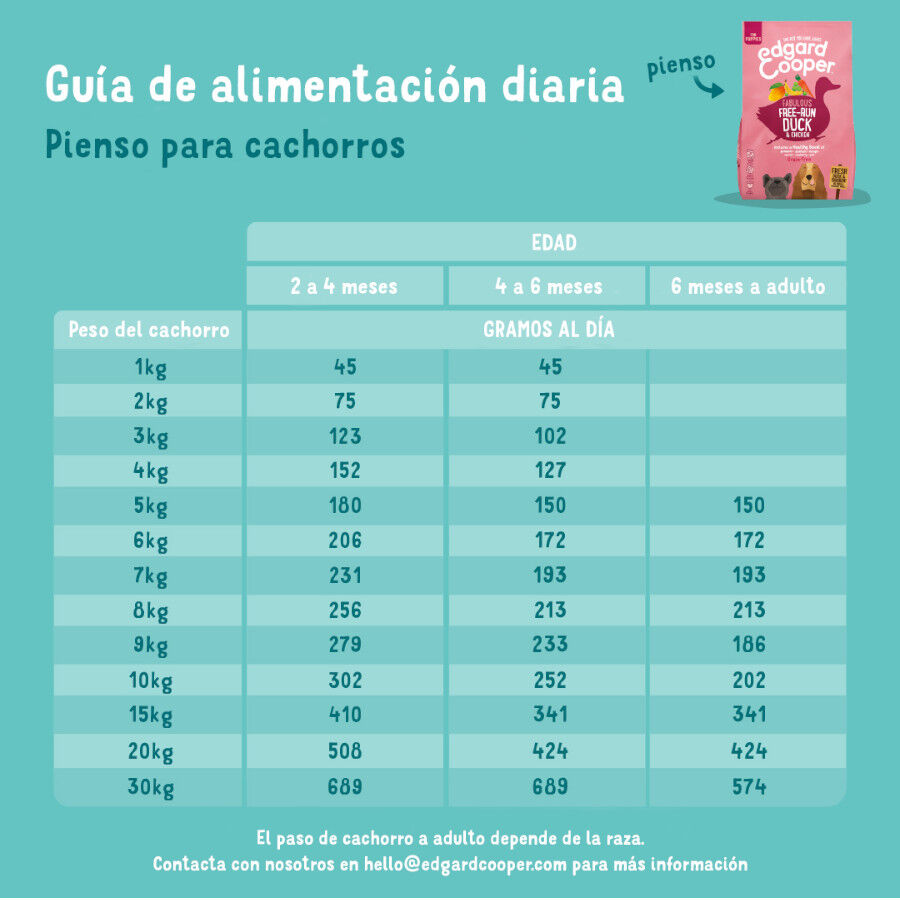 12 kg Edgard & Cooper Puppy Salm&oacute;n y Pavo pienso parra perros, , large Imagen numero 5